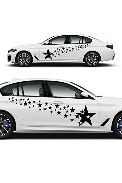 Melek Pazarı Star, Yıldız Araba Sticker, Oto Çıkartma