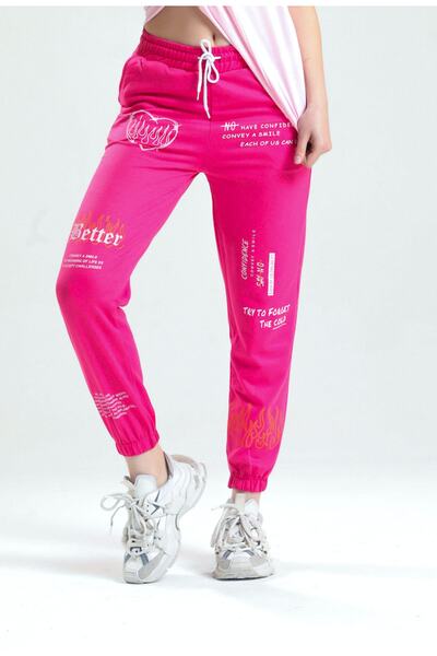 Green Hill Summer Sweatpants Printed