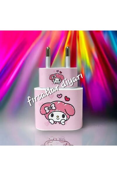 fırsatlar diyarı Iphone 20w Şarj Aleti Kaplama Sticker - My Melody