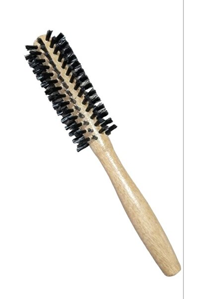 DZC KUZENLER AVM Ahşap Saç Açma Fırçası Fön Tarak Hediyelik Parti Profesyonel