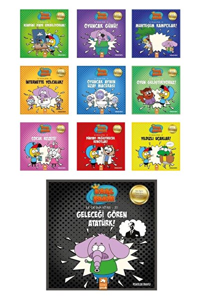 Eksik Parça Çocuk Kral Şakir Ilk Okuma Kitaplarım 10 Kitap Set