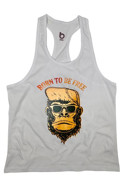 BLUU Bornfree Fitness Gym Tank Top Αθλητής