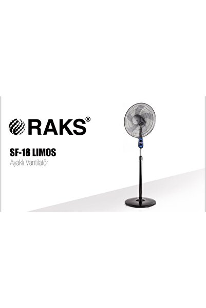 Netoc Raks Sf 18 Limos Ayaklı Vantilatör 70 Watt