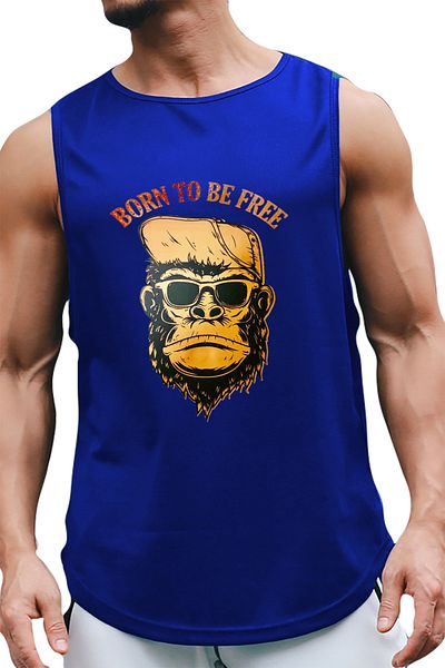 BLUU Bornfree Sleeveless Athlete T-shirt Tank Top Sports Athlete