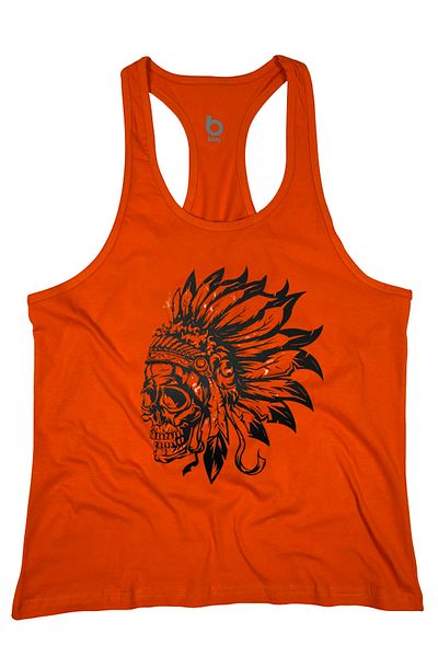 BLUU Indians Fitness Gym Tank Top Athlete