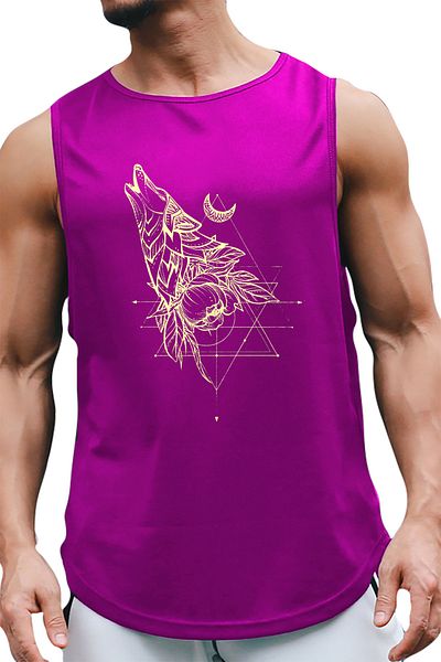 BLUU Wolfou Sleeveless Athlete T-shirt Tank Top Sports Athlete