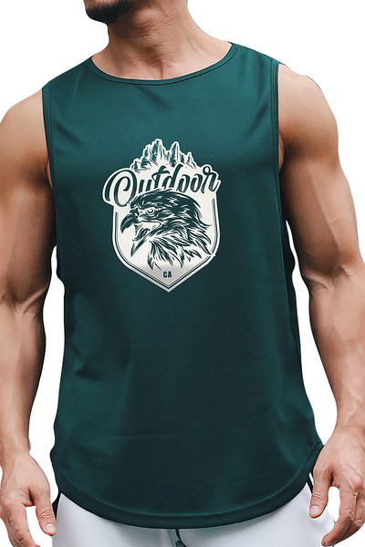 BLUU Outdooreagle Sleeveless Athlete T-shirt Tank Top Sports Athlete