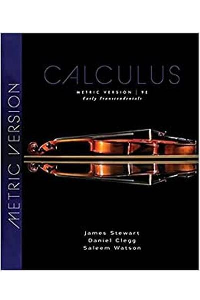 Cengage Learning Sıngle Varıable Calculus Early Transcendentals 9e