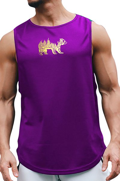 BLUU Bearx Sleeveless Athlete T-shirt Tank Top Sports Athlete