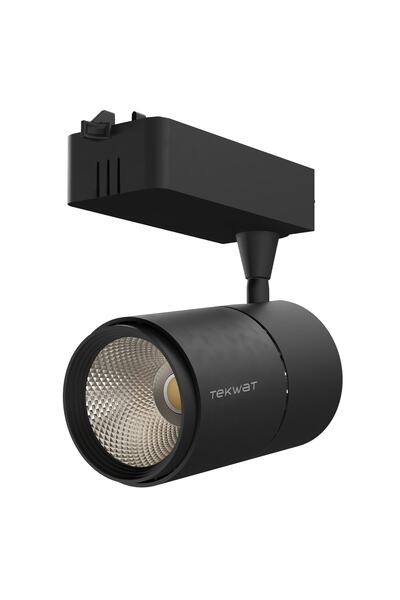 TekwaT Siyah Led Ray Spot 60 Watt 3000 Kelvin