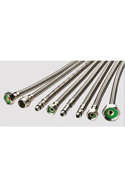 Prestij Çelik Fleks Bağlantı Hortumu 3/8e-3/8 80 Cm