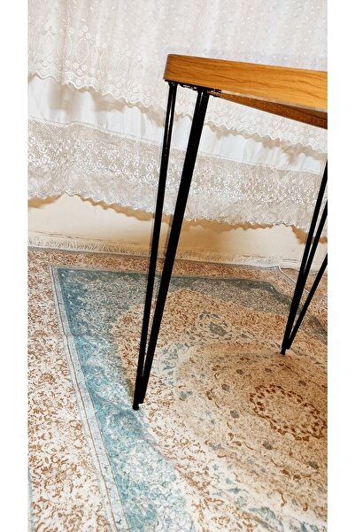 YusGos Atlantik Çam Desen Oval 70x110 Mutfak Masası Masa Mutfak Masa Yeni Model Sadece Masa