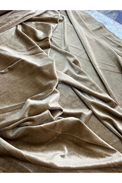 Kadife Țesătură Lycra de cea mai mare dimensiune - Bej