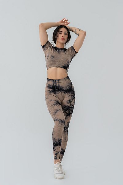 GYMXPRO Батик шарена безшевна реколта за събиране