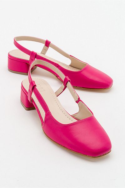 Luvi 66 Fuchsia Skin Damen-Sandalen mit Absatz