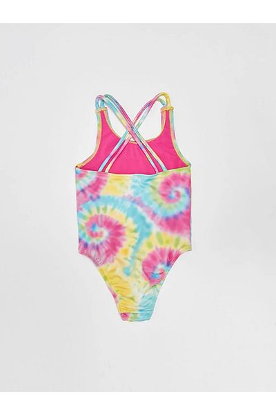LC Waikiki Lcw Eco gemusterter Badeanzug für Mädchen