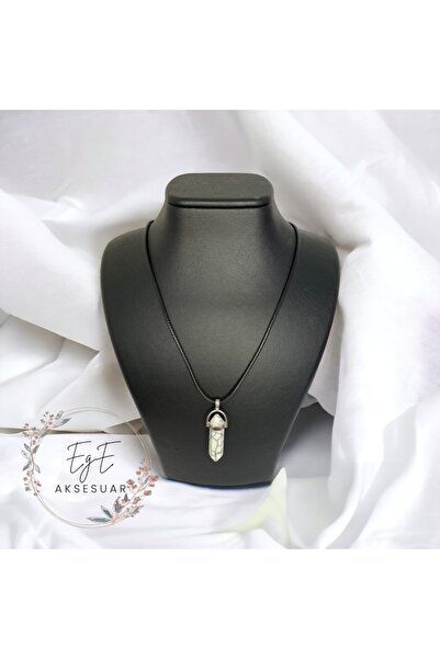 moonglare قلادة من حجر هاولايت بريزم من الحجر الطبيعي