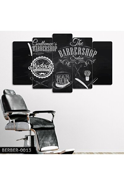 EVLOYA 5 Parçalı Mdf Berber Tablosu