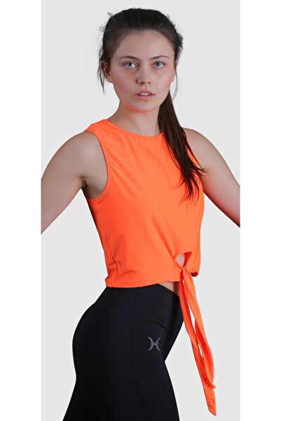 HALVMAN Orange Crop Women's Sports Undershirt - Belted on the Belly Hlv1338