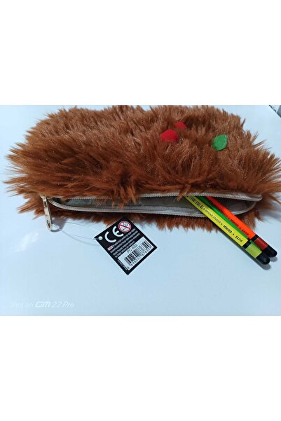 Mikro Peluş Kalemlik Kiraz Desenli (kalem Hediyeli)