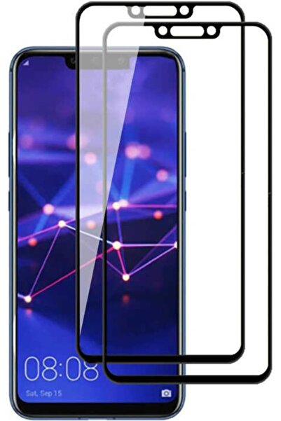 Case 4U Huawei P20 Lite Ekran Koruyucu Kırılmaya Dayanıklı Tam Kaplayan Sert ...