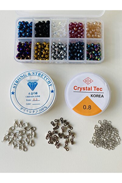 yağmur gökçe Nr.: 113 Mărgele de cristal 6 mm pentru colier, brățară, pandant...