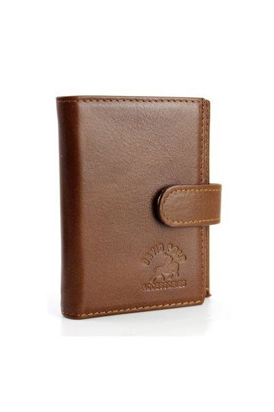 Çanta Sepetim Genuine Leather Transparent Card Compartment Black Men's Wallet...