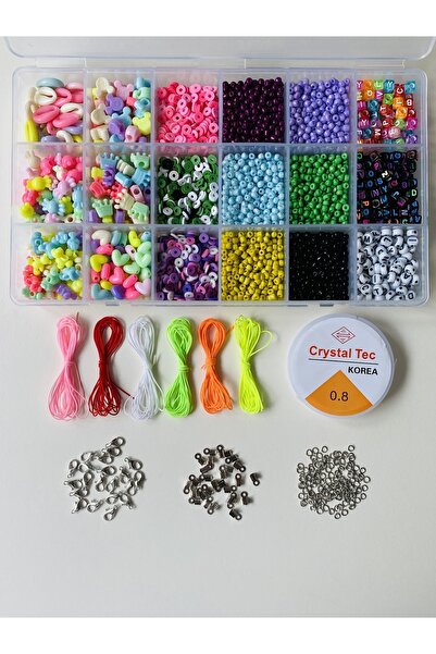 yağmur gökçe No:81 Figür Boncuk Kum Boncuk Harf Boncuk 6 Mm Fimo Takı Hobi Ya...