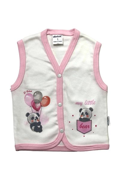 ELBEBEK Cotton Printed Combed Baby Vest