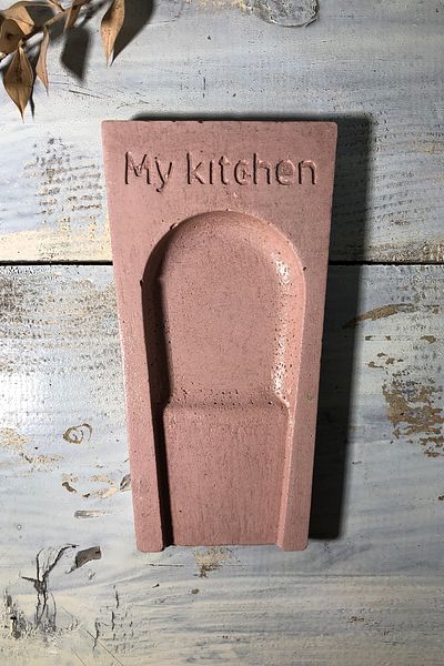 RocArt Home Σουβέρ κουταλιού από σκυρόδεμα