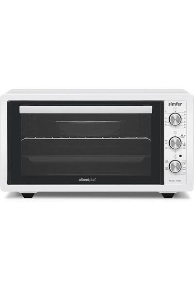 CALRADİA Simfer M4502 Mini Fırın, 1400 W, 45 Lt, Metal, Beyaz