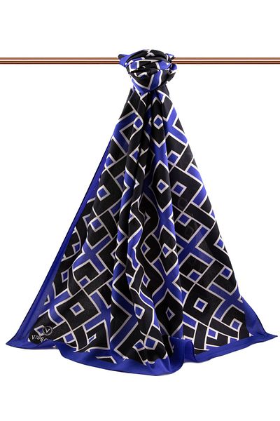 Vissona Γυναικείο σάλι Medina - Silk Saks-1, Luxury Model