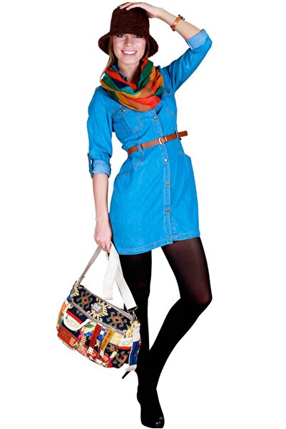 modacix Коротка туніка - вузький крій - ремінь не входить до комплекту.