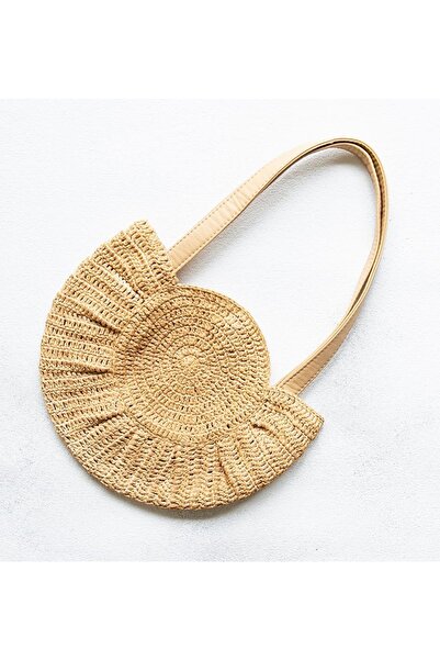 Spagettiyarn Kağıt Ip Bej El Örgü Ipliği