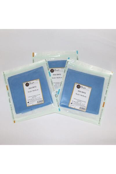 MedikalSağlık Steril Medikal Düz Örtü 75x75cm 20 Adet