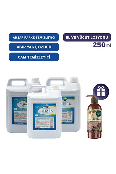 Turmepa 6 Piece Household Cleaning Kit - Hand and Body Lotion Gift