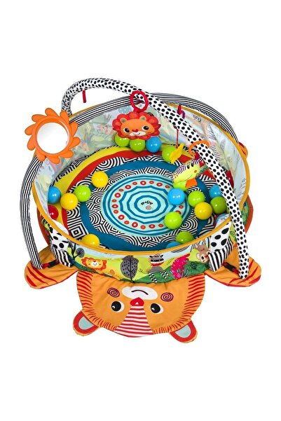 Genel Markalar Sevimli Aslan 3'ü 1 Arada Aktivite ve Oyun Halısı