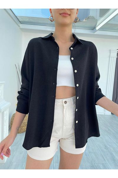 My Blog Cămașă neagră casual