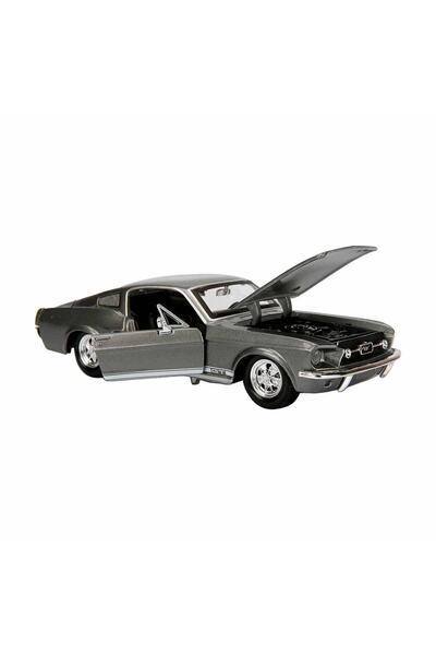 Maisto 1:24 Ford Mustang 1967 Model Araba - Gri