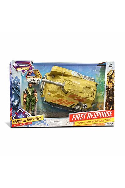 Lanard Toys المركبات العسكرية The Corps Dire Wolf - أصفر