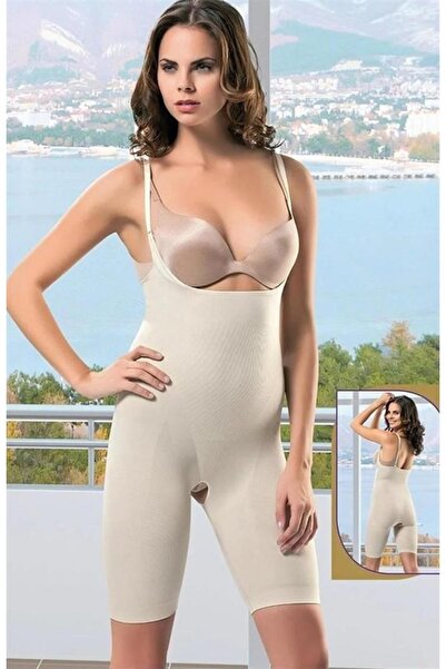 DoDe Flora Formf 985 Women's Size Reducing Seamless Underbust Long Open Mesh ...
