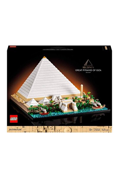 LEGO Architecture Mimari Simgeler Koleksiyonu: Keops Piramidi 21058