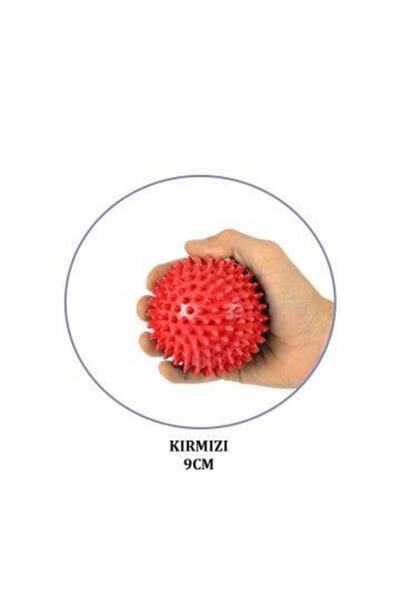 G Therapy Maxi El Egzersiz Masaj Ve Duyu Topu , Yumuşak Dikenli Top Kırmızı R...