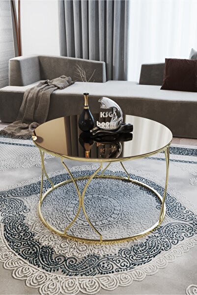 KASGER Rüya Orta Sehpa Bronz Ayna