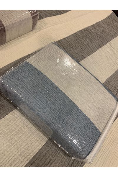 aky home style Двойно кувертюрно покривало за легло от муселин 230x230