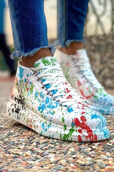 Chekich Ch265 Cbt Roma Printed Men's Shoes Y.speckle