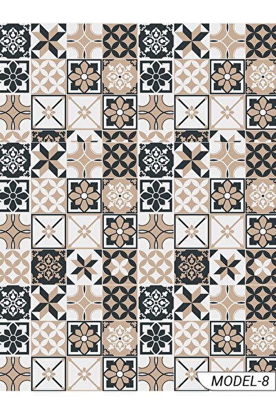 Akıllı Kağıt Tezgah Arası - Ocak Arkası Kaplama 60x120 Cm (MODEL 8)