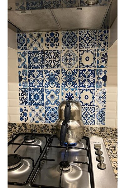 Akıllı Kağıt Tezgah Arası - Ocak Arkası Kaplama 60x60 Cm (MODEL 4)