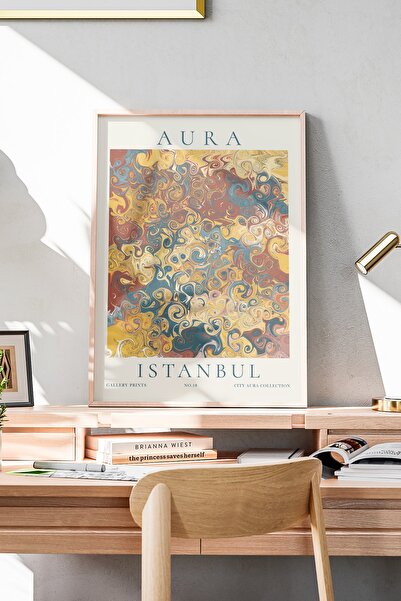 BobArt Aura Istanbul Çerçevesiz Poster Dekorasyon Tablo Duvar Tablosu Poster ...