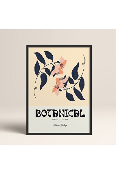 HOMEPACK Crna slika u drvenom okviru, uokviren poster, umetnički moderni zidn...